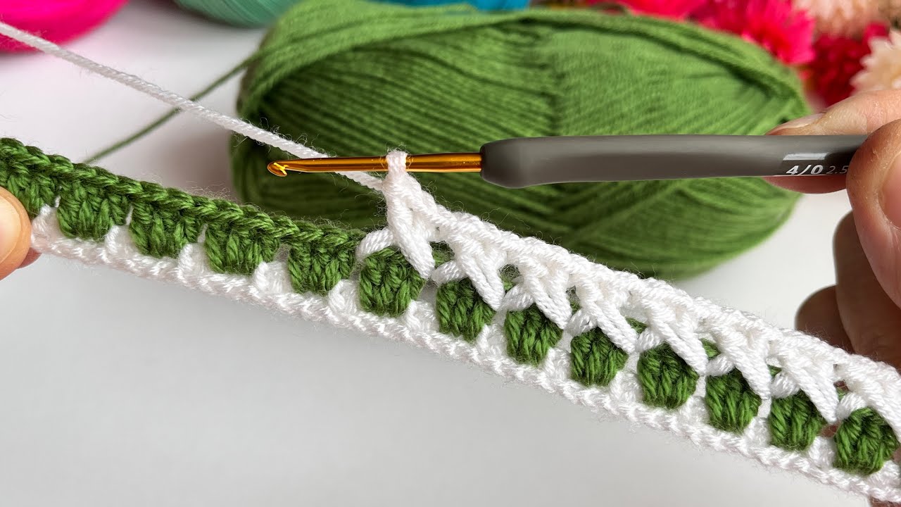 🔥wow great crochet knitting tutorial / vay harika tığ işi örgü anlatımı