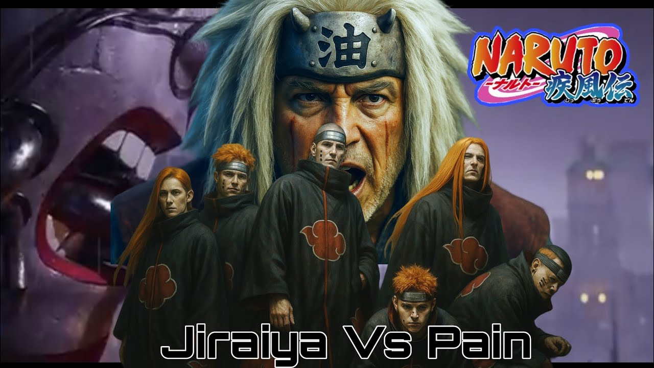 Naruto The Movie | Jiraiya Vs Pain 