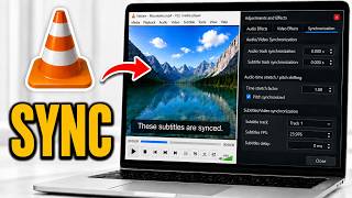 How to ADJUST Subtitle Speed in VLC Media Player | How to SYNC Subtitles in VLC screenshot 5