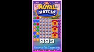 Royal Match Level 993 - No Boosters Gameplay