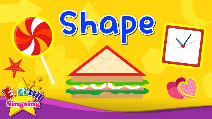 Kids vocabulary - Shape - Names of Shapes - Learn English for kids - English educational video