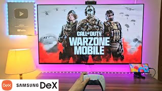 COD Warzone Mobile (Samsung DEX PC Mode) | Galaxy S23 Ultra