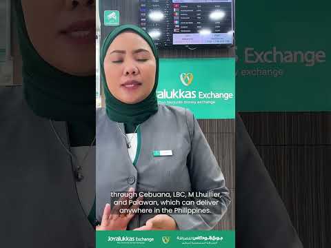 Swift Money Transfers to  Philippines with Joyalukkas Exchange - video from Joyalukkas Exchange