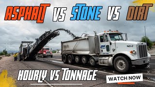 HAULING ASPHALT VS DIRT AND STONE IN A DUMP TRUCK | WHAT PAYS MORE FOR A OWNER OPERATOR by Them Jennings Boys 1,684 views 10 days ago 25 minutes