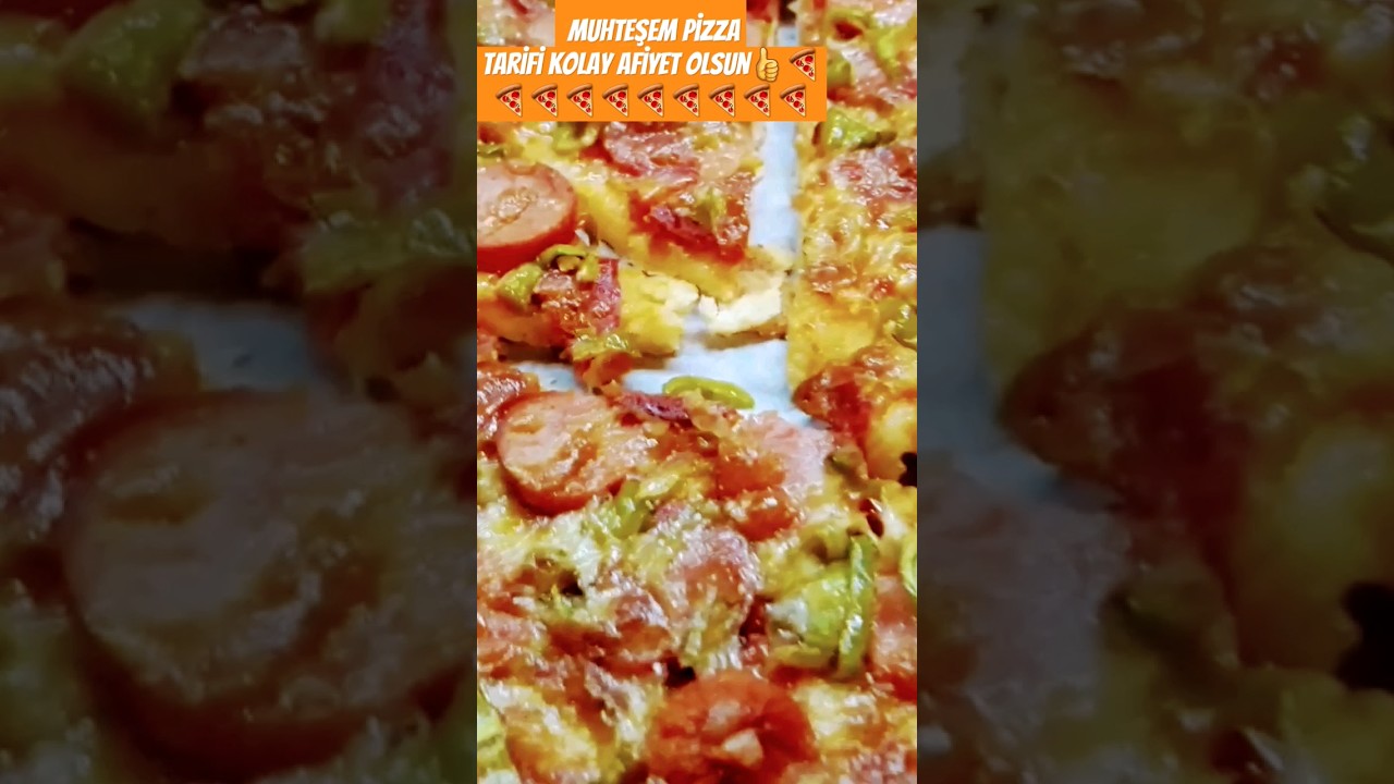 kolay nefis bir pizza tarifi afiyet olsun #pizzatarifi  #yemektarifleri  @Pratiklezzetlibilgiler