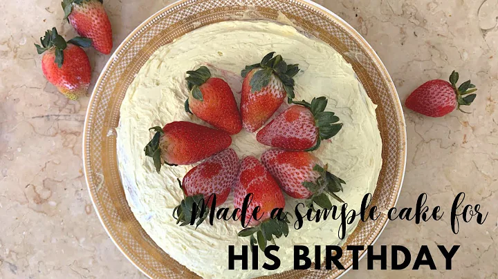 His 31 St Birthday Vlog| Baking A Butter Cake #baked @AllThingsDaisy