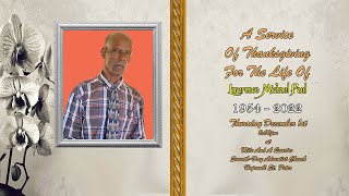 A Service Of Thanksgiving For The Life Of Lawrence Michael Paul.