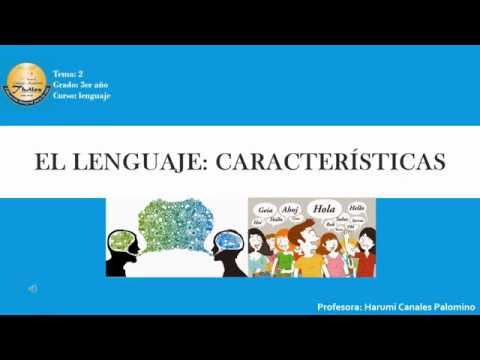 Video: ¿Cuáles son las tres características clave de la antropología del lenguaje humano?