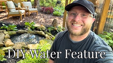 DIY Secret Garden Water Feature