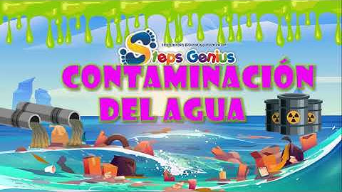 La contaminación del agua