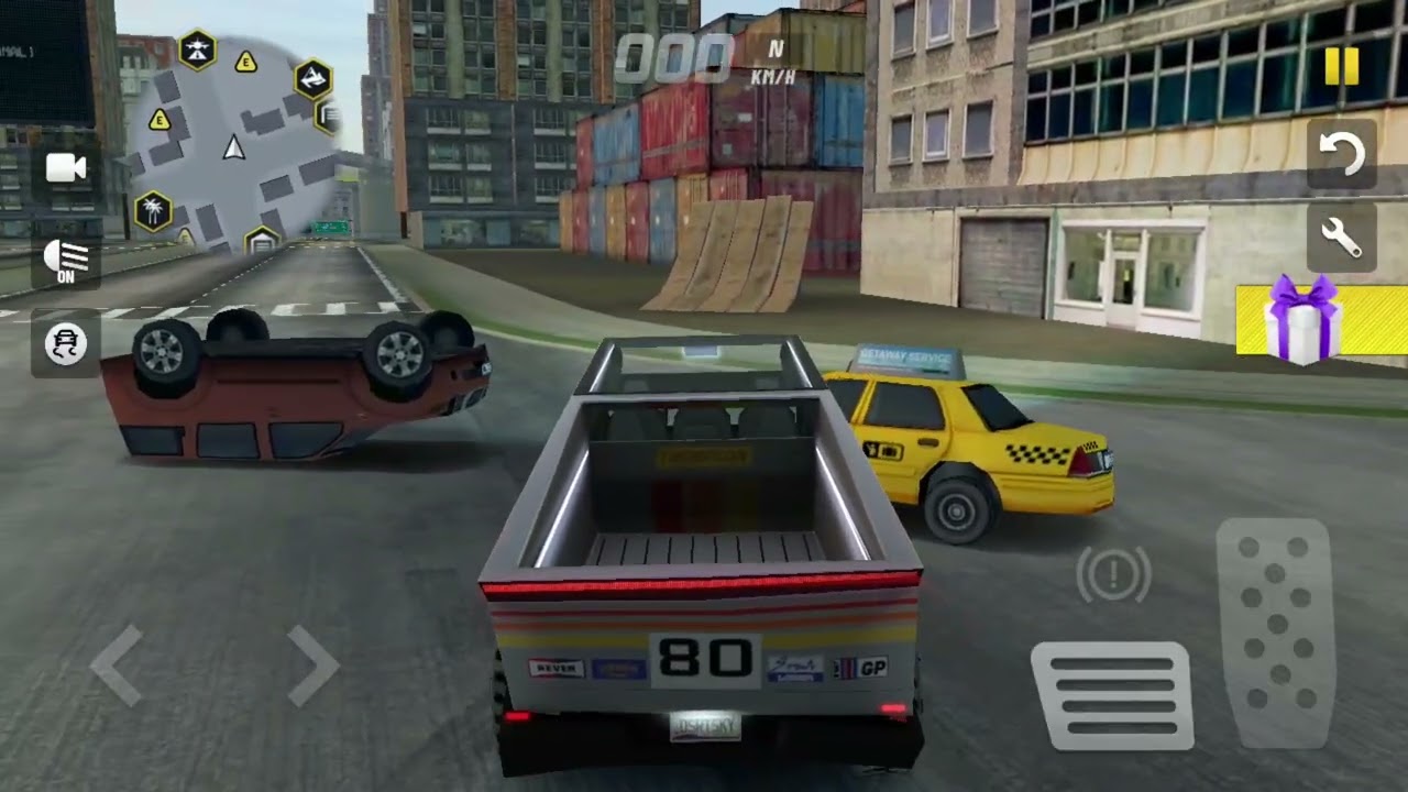 NPC ghost in Extreme car driving simulator gameplay ft.