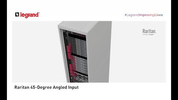 Raritan 45-Degree Angled Input: Simplifying PDU Deployment & Accessibility