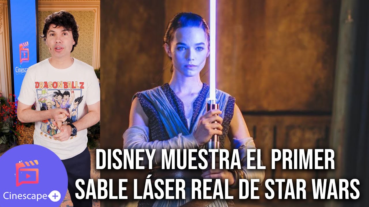 Disney muestra en vídeo su sable láser retráctil, junto a un montón de  robots y otras tecnologías que están desarrollando