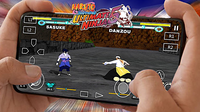 NARUTO SHIPPUDEN ULTIMATE NINJA 5 PARA PPSSPP ANDROID (MOD NSUNH3)