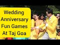 Wedding Anniversary Fun Games Session at Taj Goa | Anchor Girish Sharma