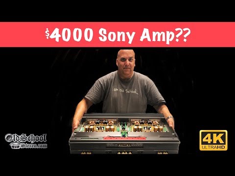 Who Knew Sony Made a $4000 Amplifier? The XM-2000R Reviewed and Tested (4K)