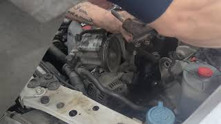 Timing Belt, Components, Water Pump & Spark Plugs on a 1991 Honda Accord