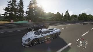 Forza 6 Drag Race: Saleen S7 vs Ferrari Enzo