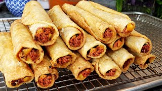 FLAUTAS | Chorizo Potato Flautas Recipe | Chorizo Con Papas | Taquitos Recipe