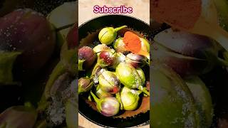 brinjal fry? shorts trending youtubeshort mama&buluofficiallife villagelife ?‍?