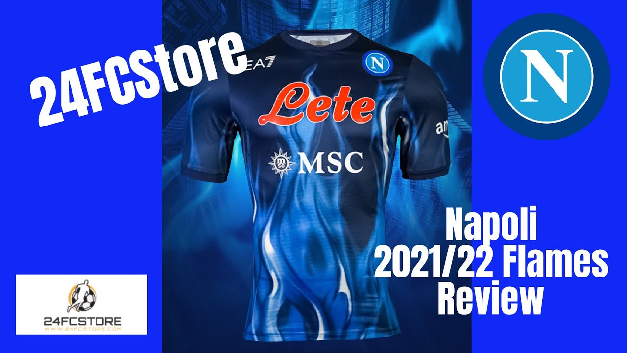 Napoli 2022 EA7 Flames Kit - Football Shirt Culture - Latest