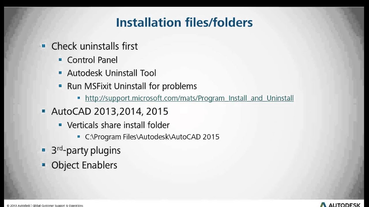 Clean Reinstall Of Autodesk Software On Windows Youtube