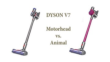 Пылесос Dyson V7. Версии Animal vs. Motorhead. Обзор и тесты