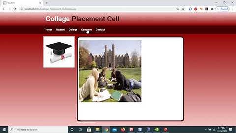 College Placement Cell Java Project