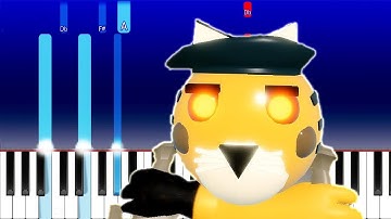 Piggy Book 2 Chapter 3 - Tigry (Piano Tutorial) @bslickmusic