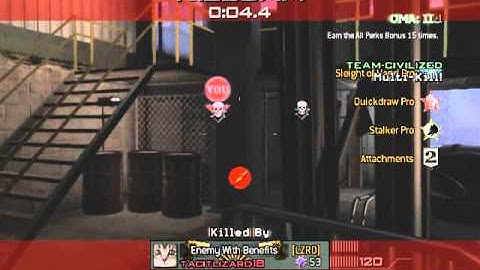 MW3 Multi-Kill with a MP9 ? [TC]