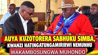 Mambo Bvisai Sabhuku Wenyu Muise Ini, Uyu Sabhuku Imbavha: Chief Marange