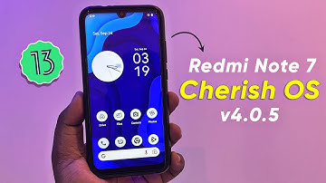 CherishOS v4.0.5 Review on Redmi Note 7 | Android 13 | Nexus Kernel | Theme Icons
