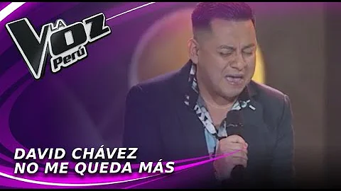 David Chvez - No me queda ms | Audiciones a ciegas...
