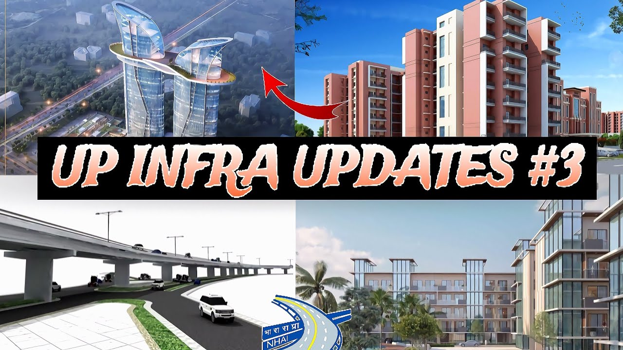 Up Infra UP Infra Updates #3 Noida Airport LUCKNOW project's ghaziabad Center ...