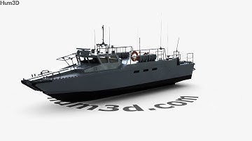 CB90-class fast assault craft 3D model by 3DModels.org