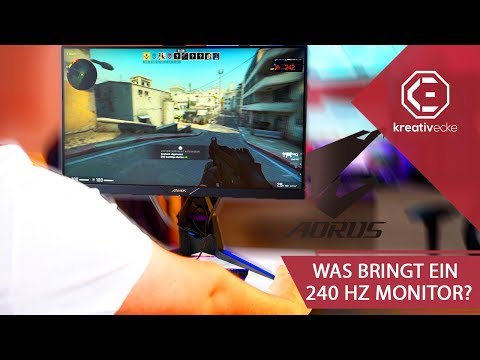 WAS BRINGT EIN 240 Hz MONITOR? Das ULTIMATIVE E-Sports BEAST? AORUS KD25F im Test