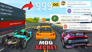 Extreme Car Driving Simulator || SPEED MOD TUTORIAL! screenshot 2