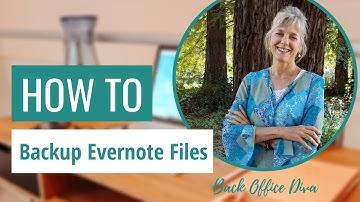 Backing Up Evernote Files