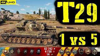 World of Tanks T29 Replay - 9 Kills 3.7K DMG(Patch 1.6.1)