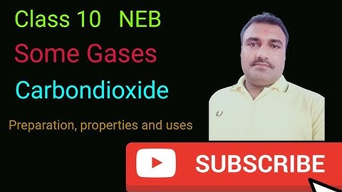Class 10 Science :  Carbon dioxide // Some gases // Class 10 // SEE Science