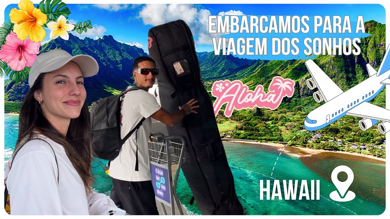 Nossa primeira viagem juntos para o HAWAII