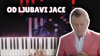 Nedeljko Bajic Baja - Od ljubavi jace | Piano Cover | Instrumental