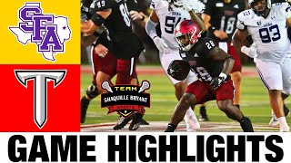 Stephen F. Austin vs Troy Highlights | 2023 FCS Week 1 | College Football Highlights