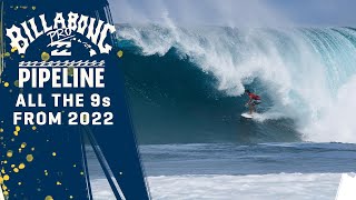 All The 9s From The 2022 Billabong Pro Pipeline