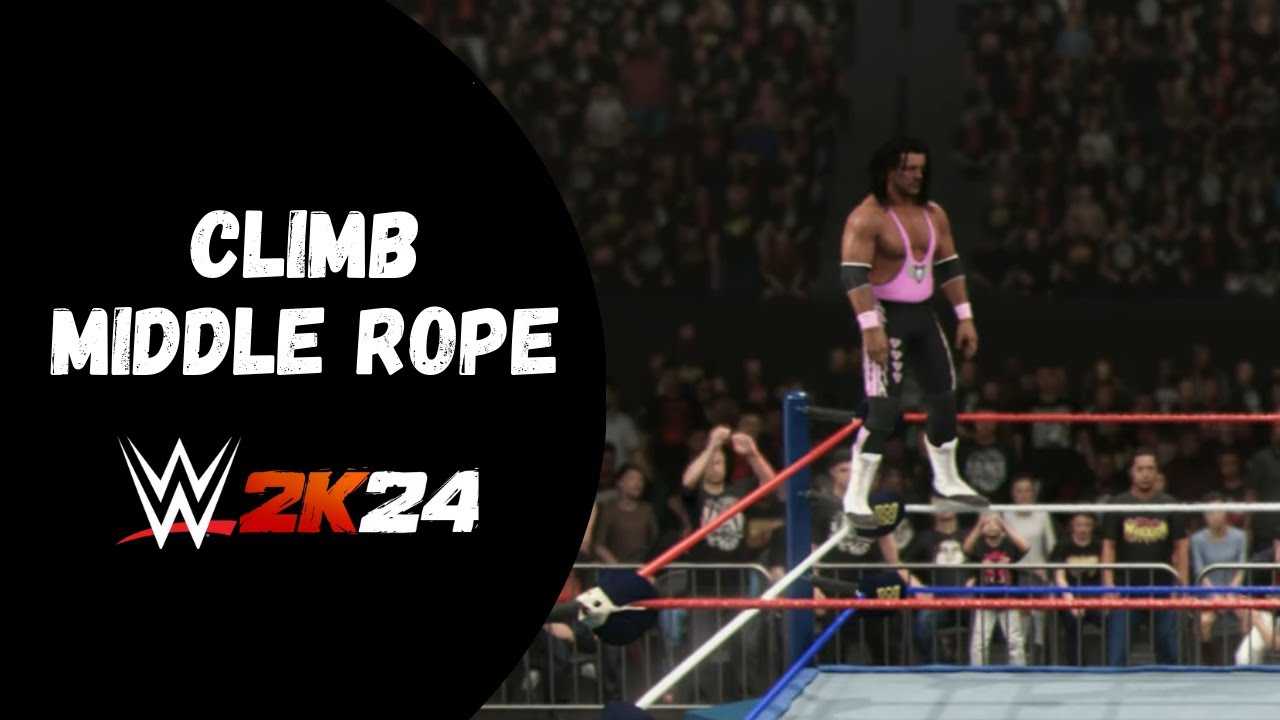 How to Climb Up the Middle Rope in WWE 2k24 (Xbox, Playstation, PC ...