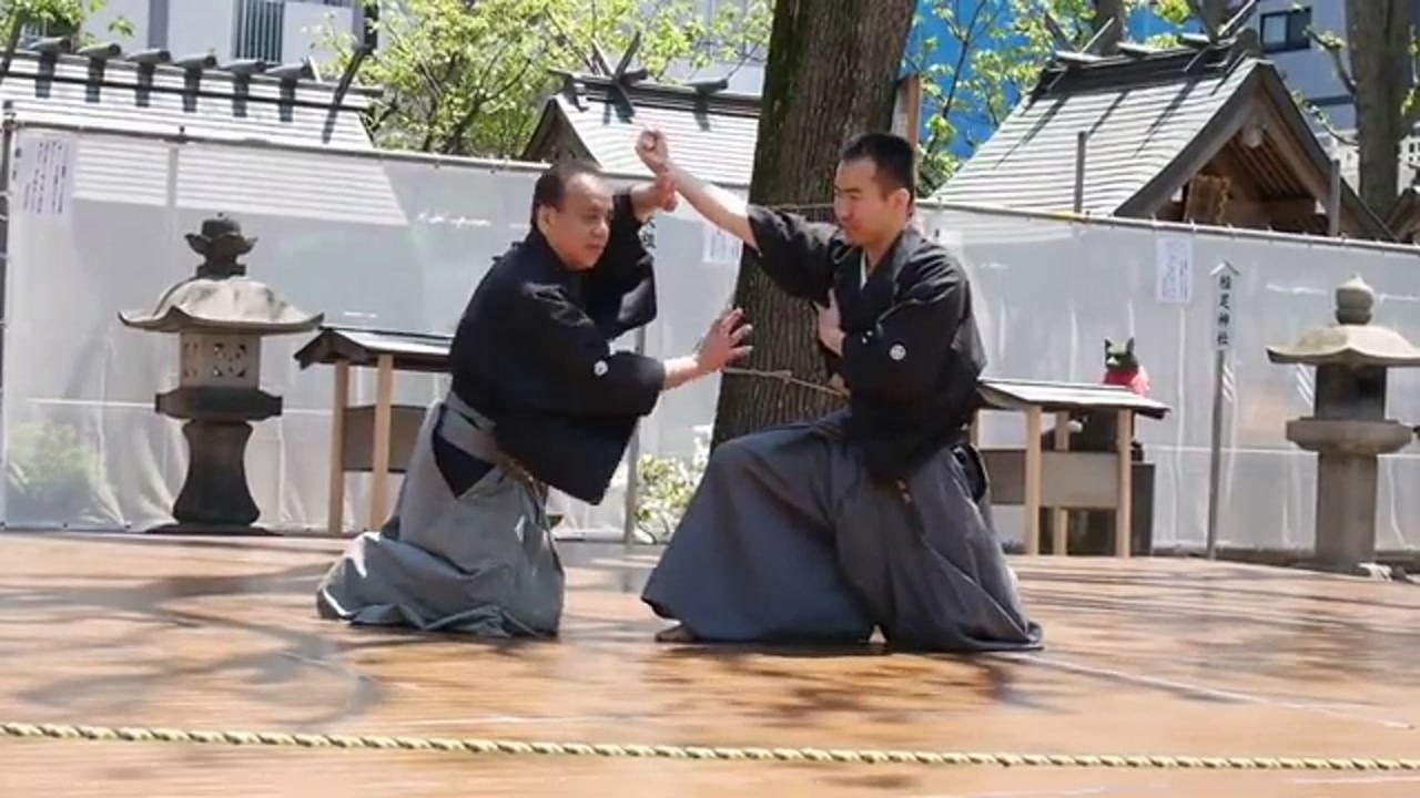 Sōsuishi-ryū, Kameido Katori Jinja 2016 (15)