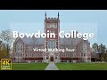 Bowdoin college  visite virtuelle  pied 4k 60fps