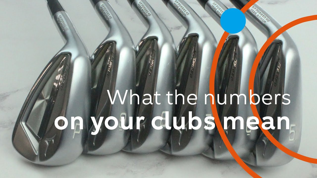 billede kollision linned What do the numbers mean? [Golf clubs for beginners] - YouTube