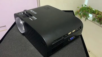 Everycom M7 LED mini HD projector, Support AC3, 1280*720p optional