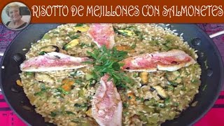 RISOTTO DE MEJILLONES CON SALMONETES - Recetas de Cocina
